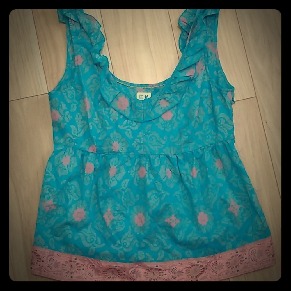 *Anthropology* Edme & Esyllte sleeveless top